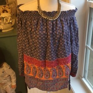 Off the shoulder top